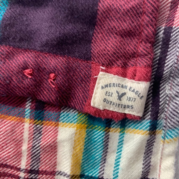 AEO Ahh-mazingly Soft Boyfriend Shirt XL - Picture 4 of 7